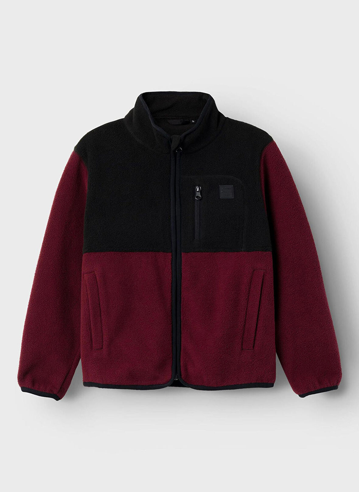 Name İt Bordo Kız Çocuk Mont NKNMEEKO FLEECE JACKET