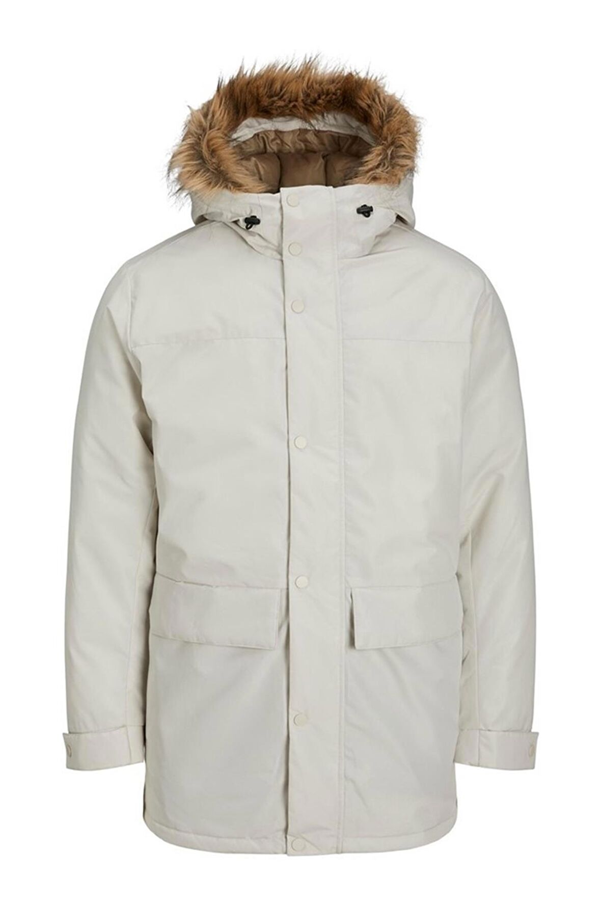 JACK&JONES JJCHAMP PARKA JACKET FAUX FUR TAŞ