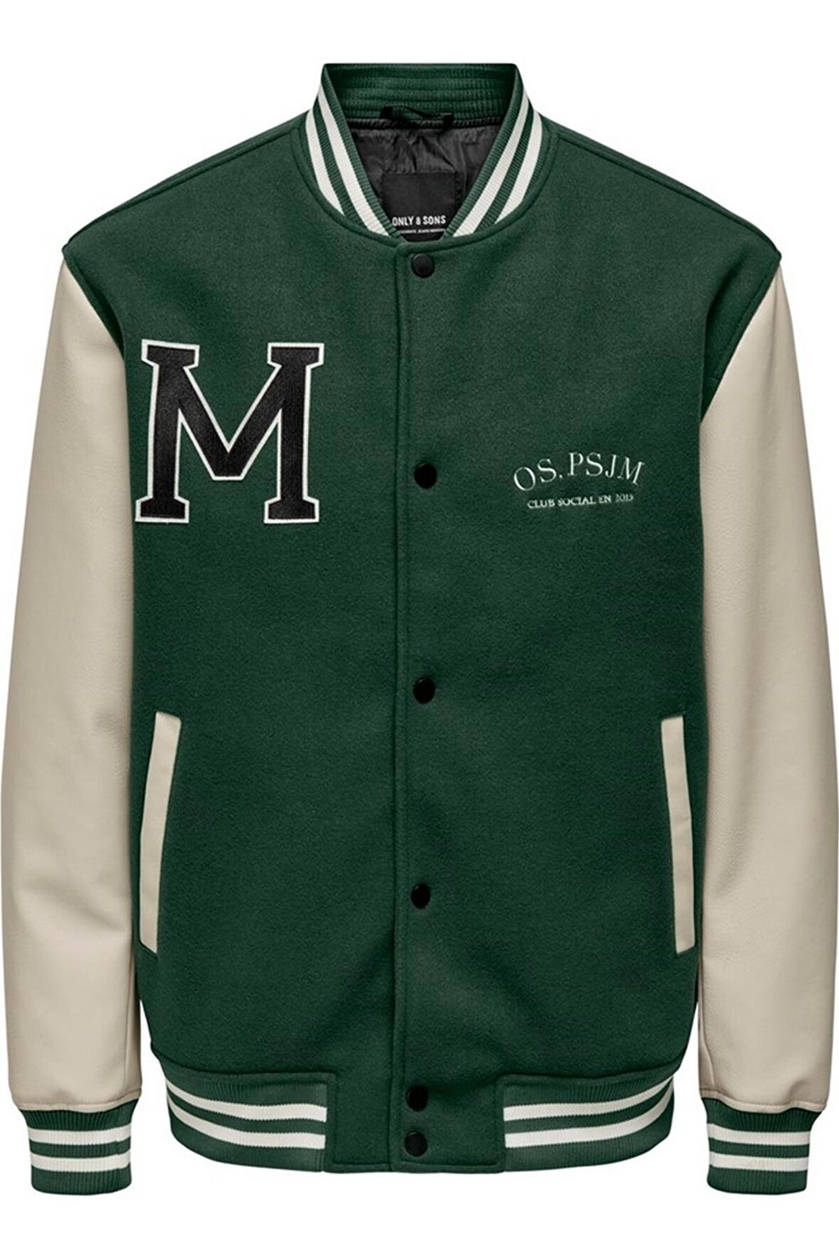 ONLY & SONS ONSJAY VARSITY 23 JACKET OTW YEŞİL 