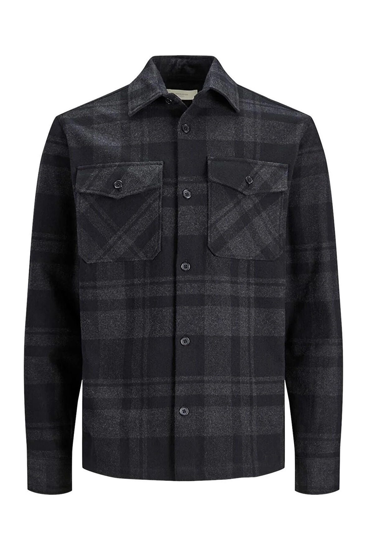 Jack & Jones Rahat Kesim Kahverengi Erkek Pamuklu Çizgili Gömlek - 12241533