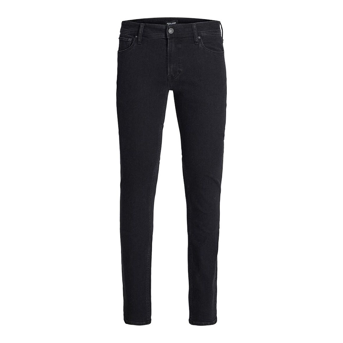 Jack&Jones Rahat Kesim Dar Paça Yüksel Bel Siyah Erkek Kot Pantolon 12246951