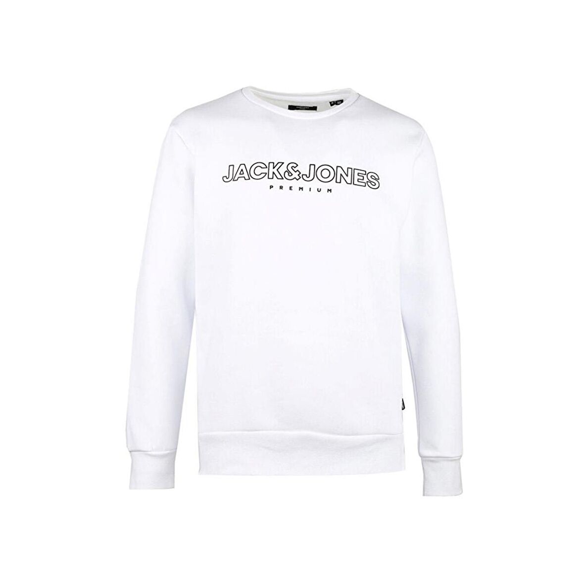 Jack & Jones 12245593 Jprblajason Branding Sweat Beyaz