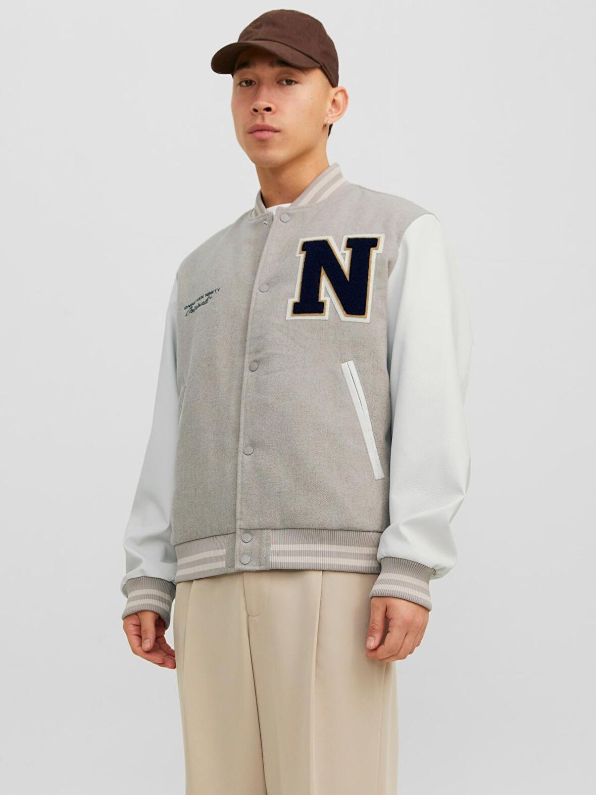 Jack&Jones Taş Erkek Kolej Montu 12241559