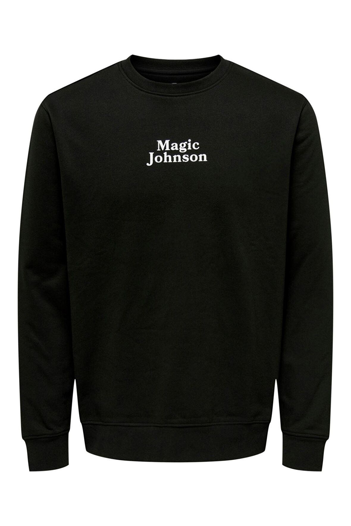 22027894 Only & Sons Onscelebrıty Reg Crew Neck Swt Erkek Sweat Black