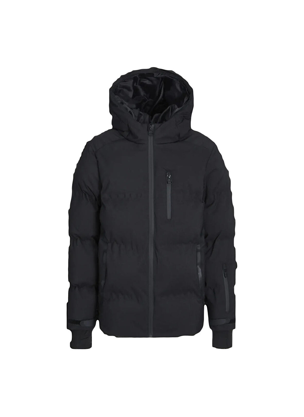 Jack & Jones Siyah Erkek Mont JCOSWEEP PUFFER JNR