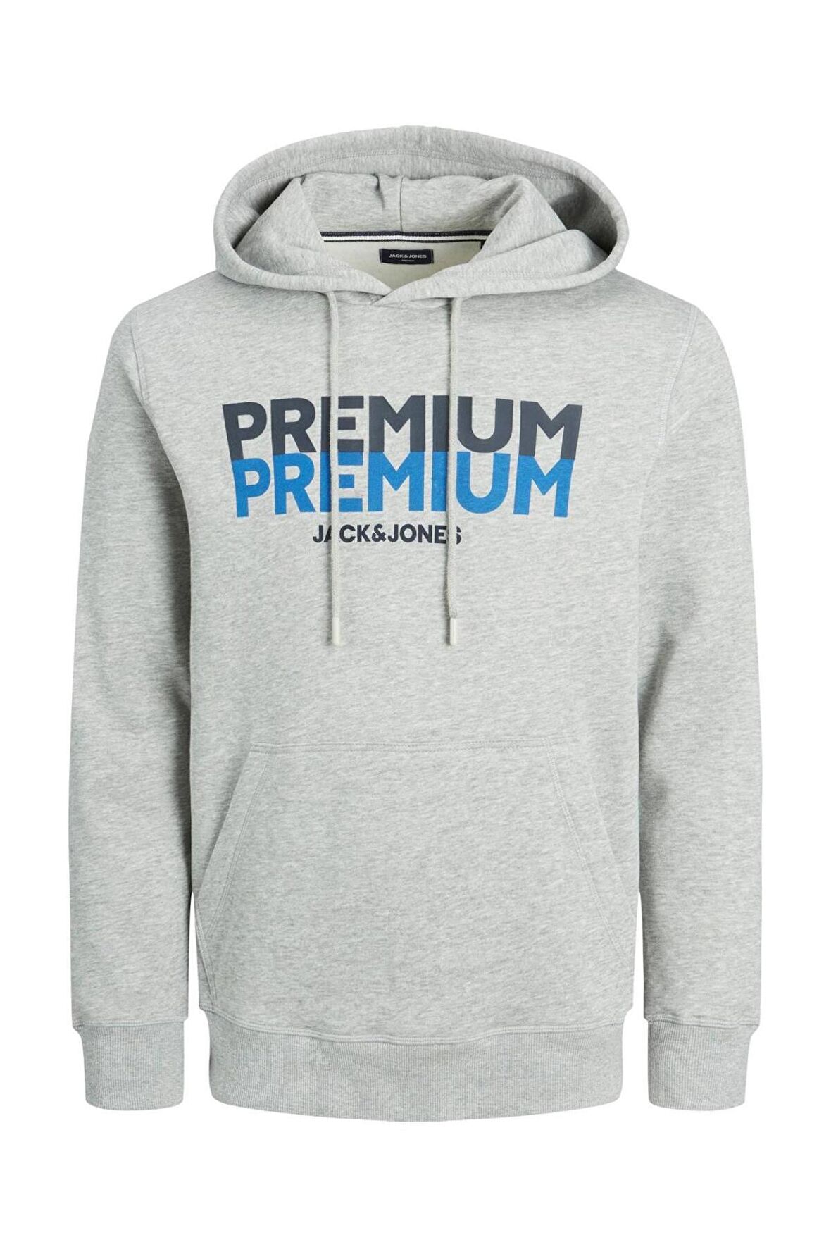 Jack & Jones 12245810-Fw Jprblugere Sweat Hood Prau23 Erkek Sweat Shirt