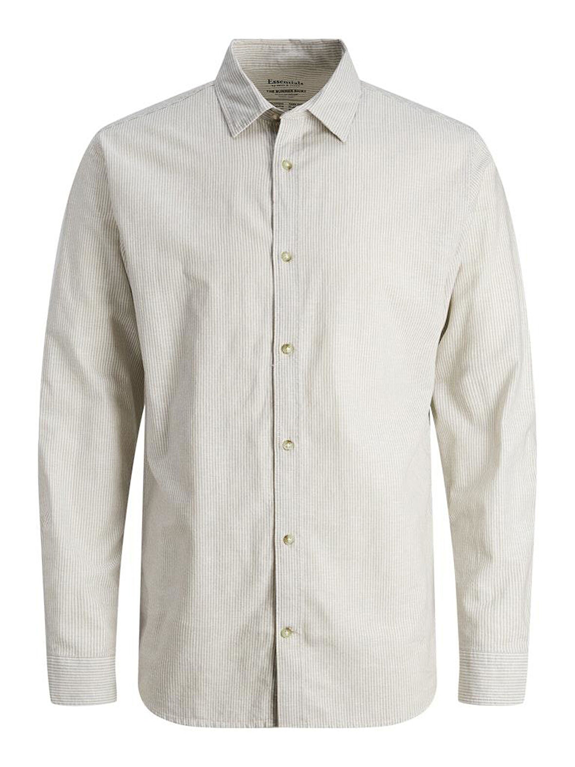 JJESUMMER LINEN BLEND SHIRT LS SN Crockery