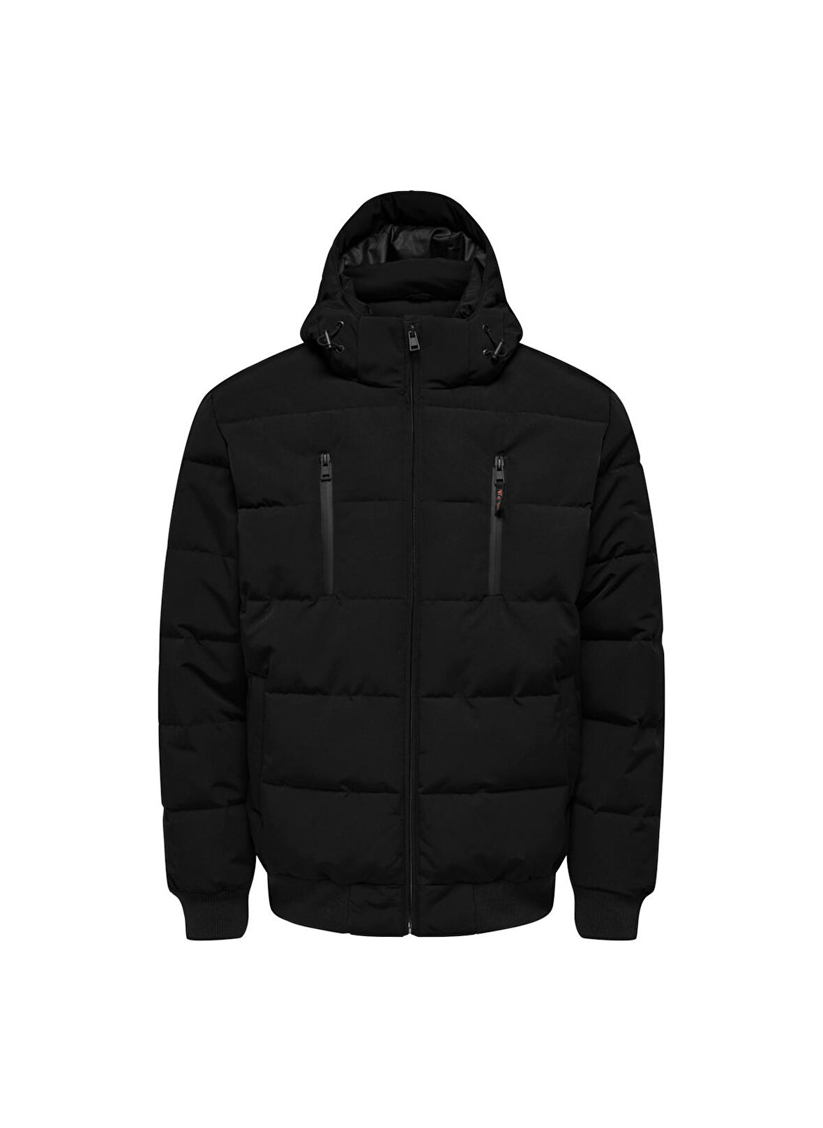Only & Sons Siyah Erkek Mont ONSCAIN QUILTED JACKET OTW