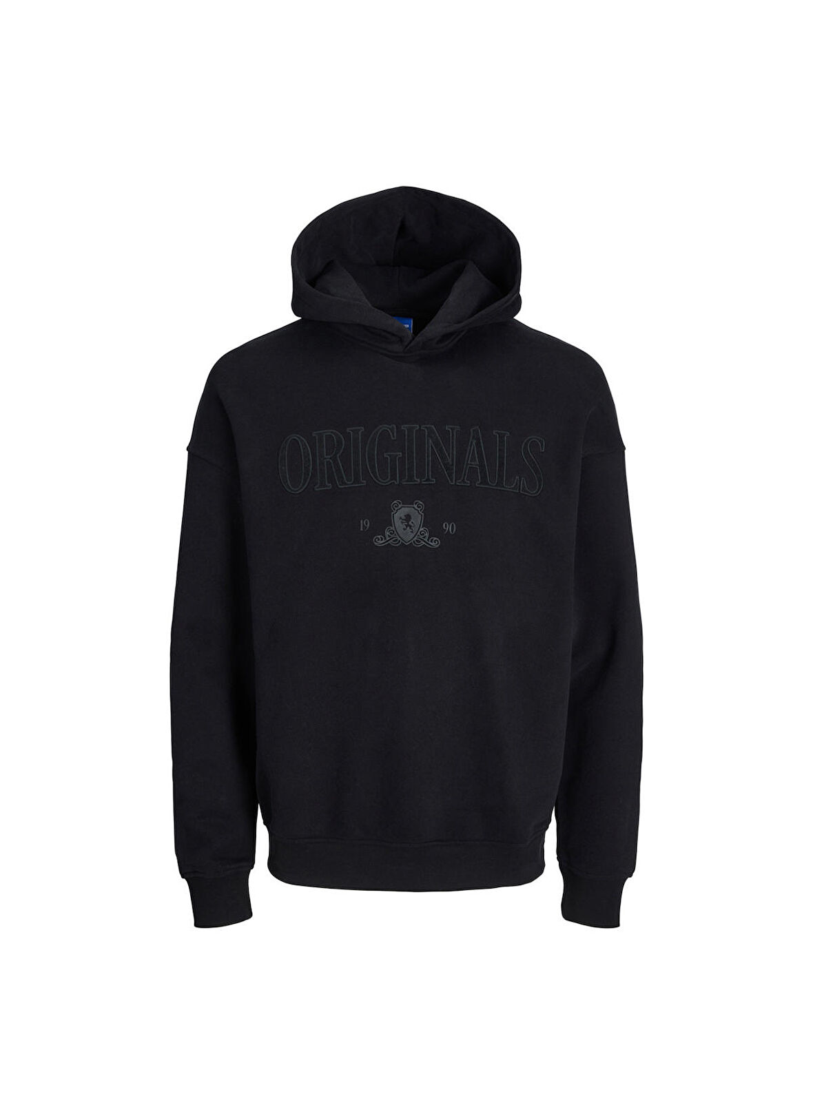 Jack & Jones Kapüşon Yaka Siyah Erkek Sweatshırt 12248784_JORSHADOW SWEAT HOOD BLK
