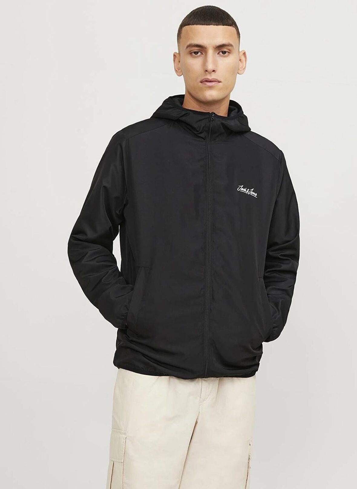 Jack & Jones Siyah Erkek Mont JJOLIVER JACKET