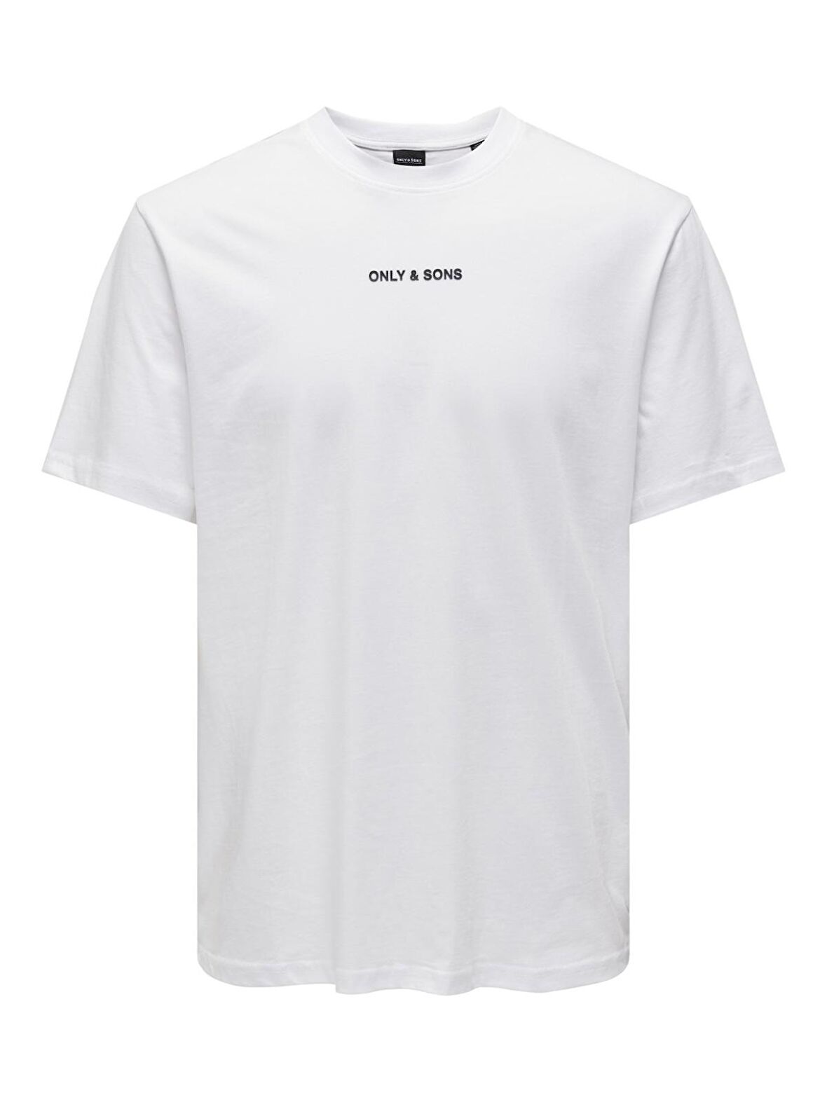 Only & Sons Onslevı Lıfe Reg Text Ss Tee Noos Erkek T-Shirt 22028147 Bright White