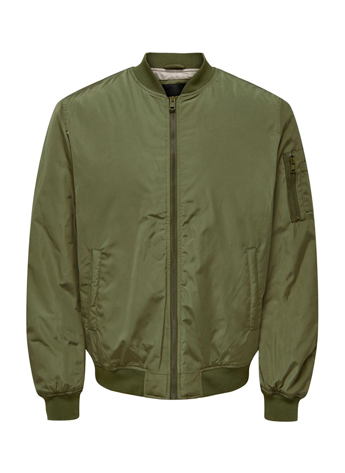 Only & Sons Normal Haki Erkek Ceket ONSJOSHUA BOMBER OTW VD NOOS