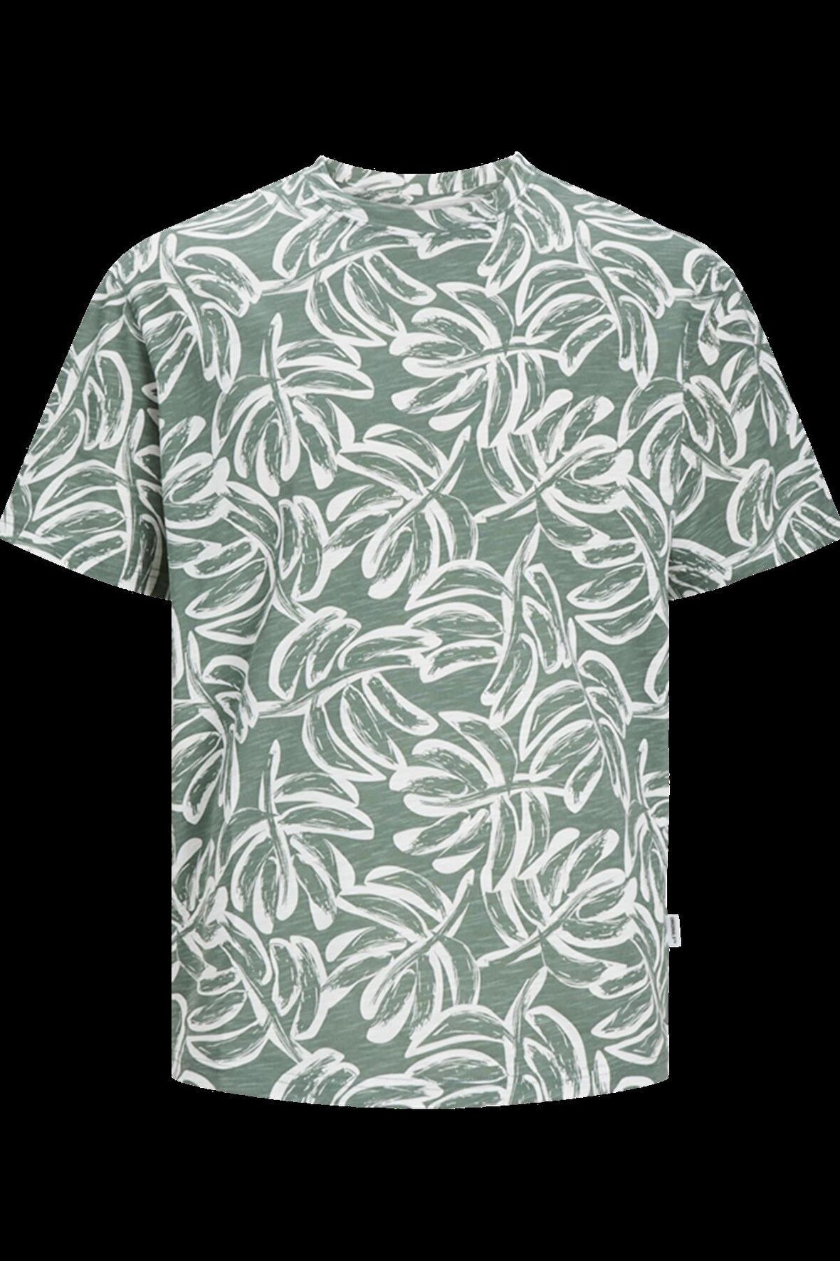 JORLAFAYETTE AOP TEE SS CREW NECK LN 