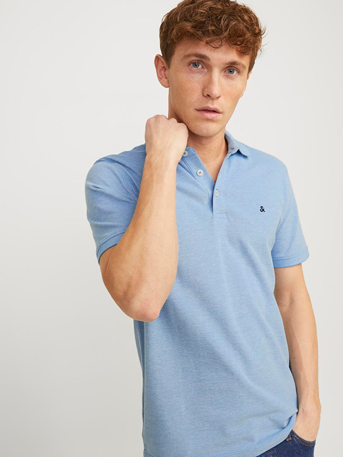 JJEPAULOS POLO SS ERKEK T-SHIRT