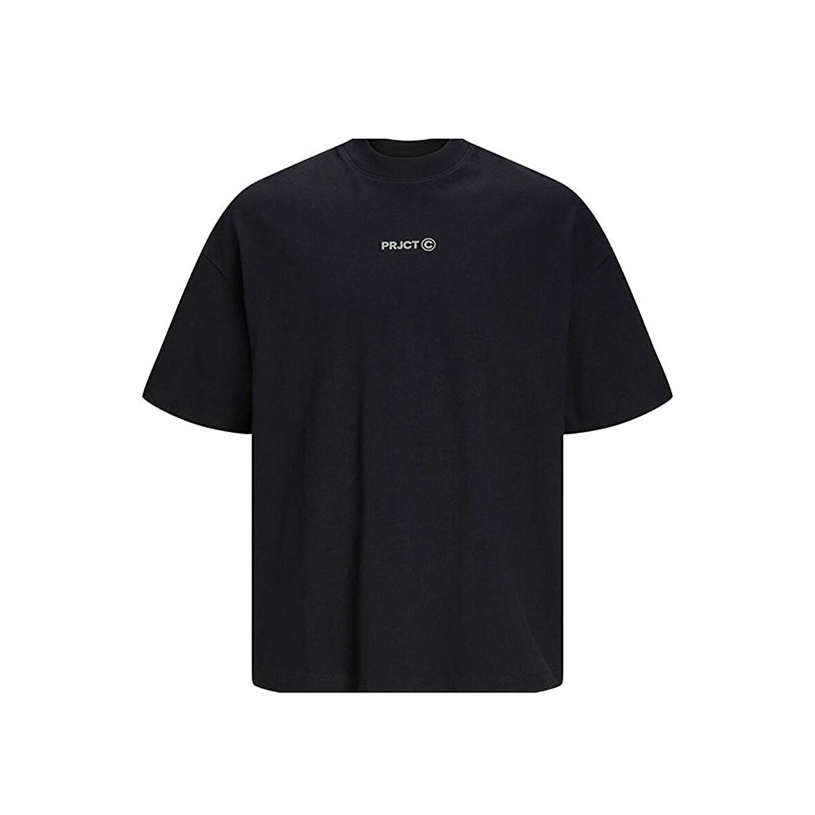 Jack Jones Jcoprjct Tee Ss Crew Neck Erkek T-Shirt 12250713-Black Siyah