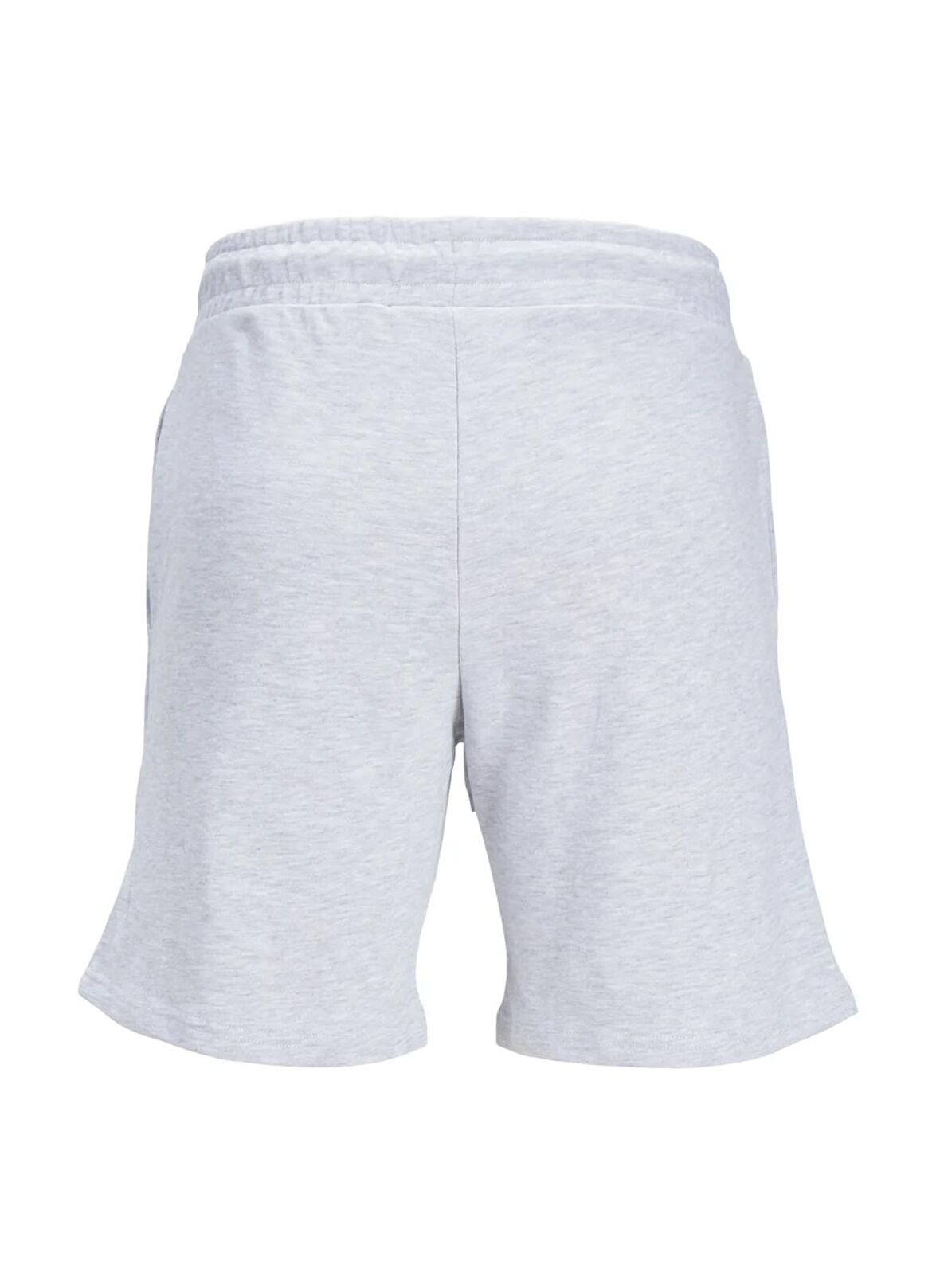 Jack & Jones Comfort Fit Beyaz Melanj Erkek Sweat Şort JPSTSWIFT SWEAT SHORTS SN AUT