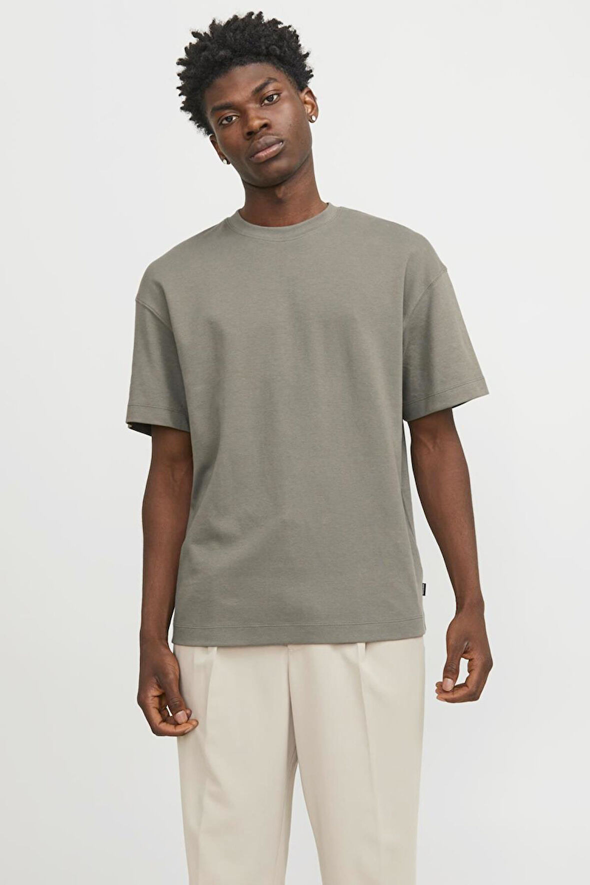 JJEURBAN EDGE TEE SS O-NECK NOOS YEŞİL12254412