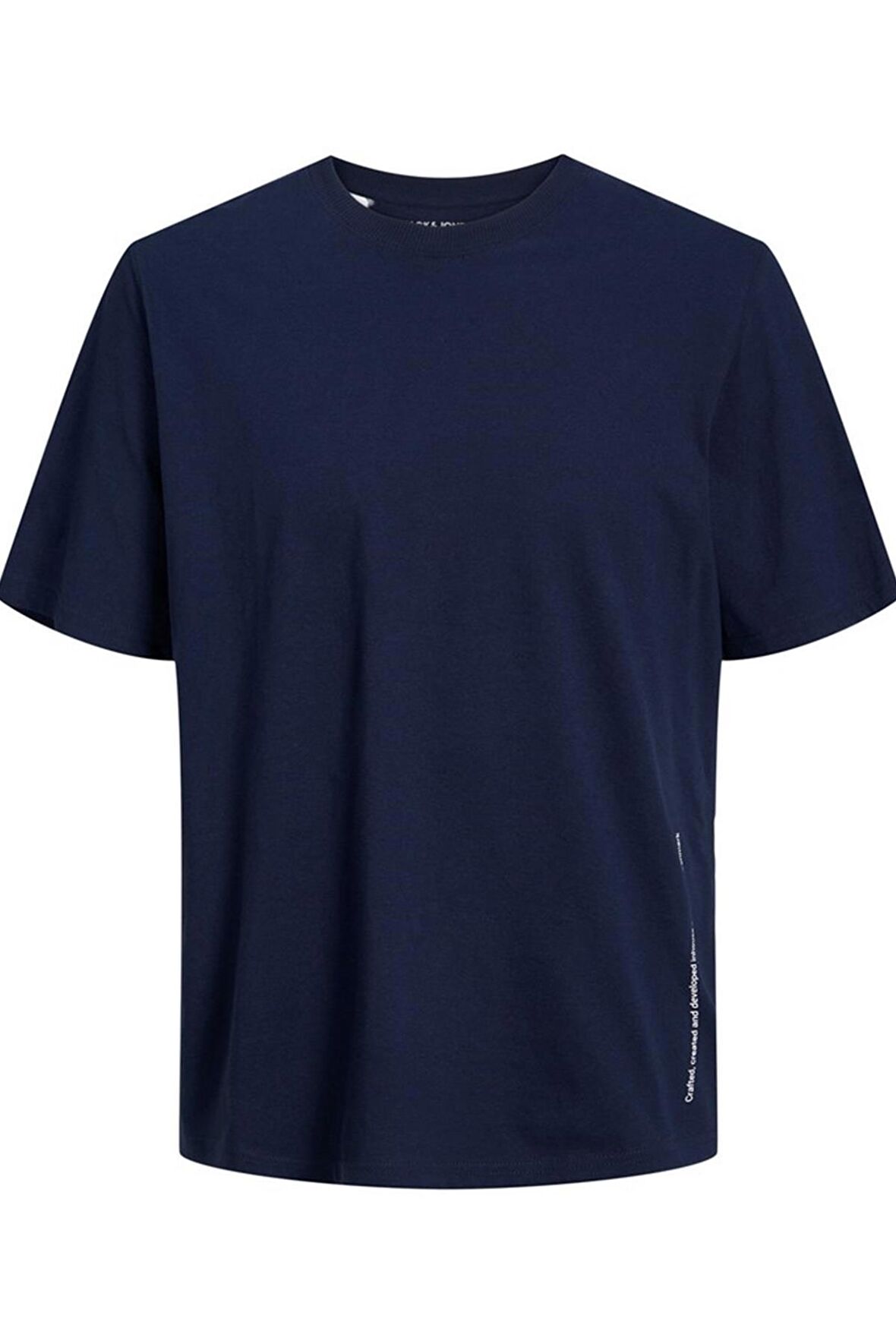 JACK&JONES JJDEXTER TEE SS CREW NECK 12248065 LACİVERT
