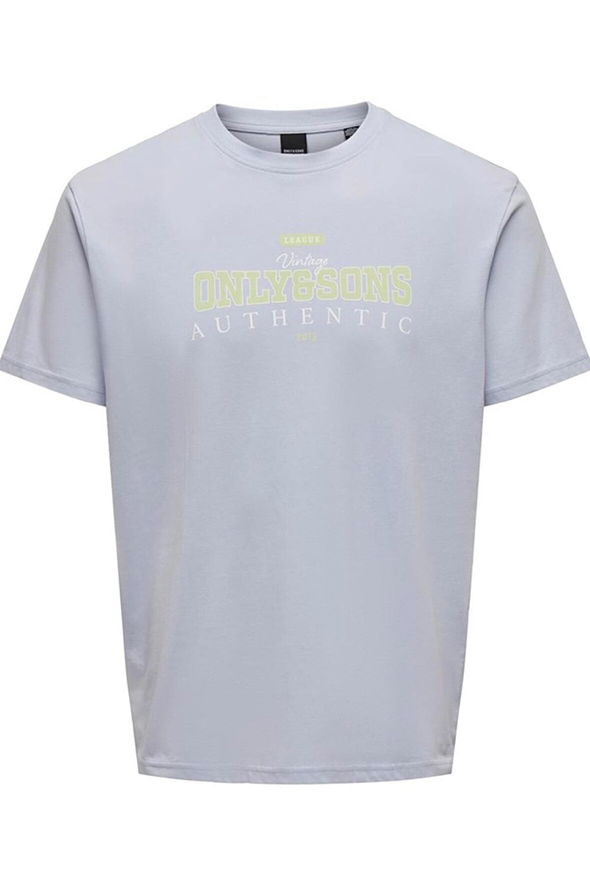 ONLY & SONS ONSMAX LIFE LOGO SS TEE 22029434 MAVİ