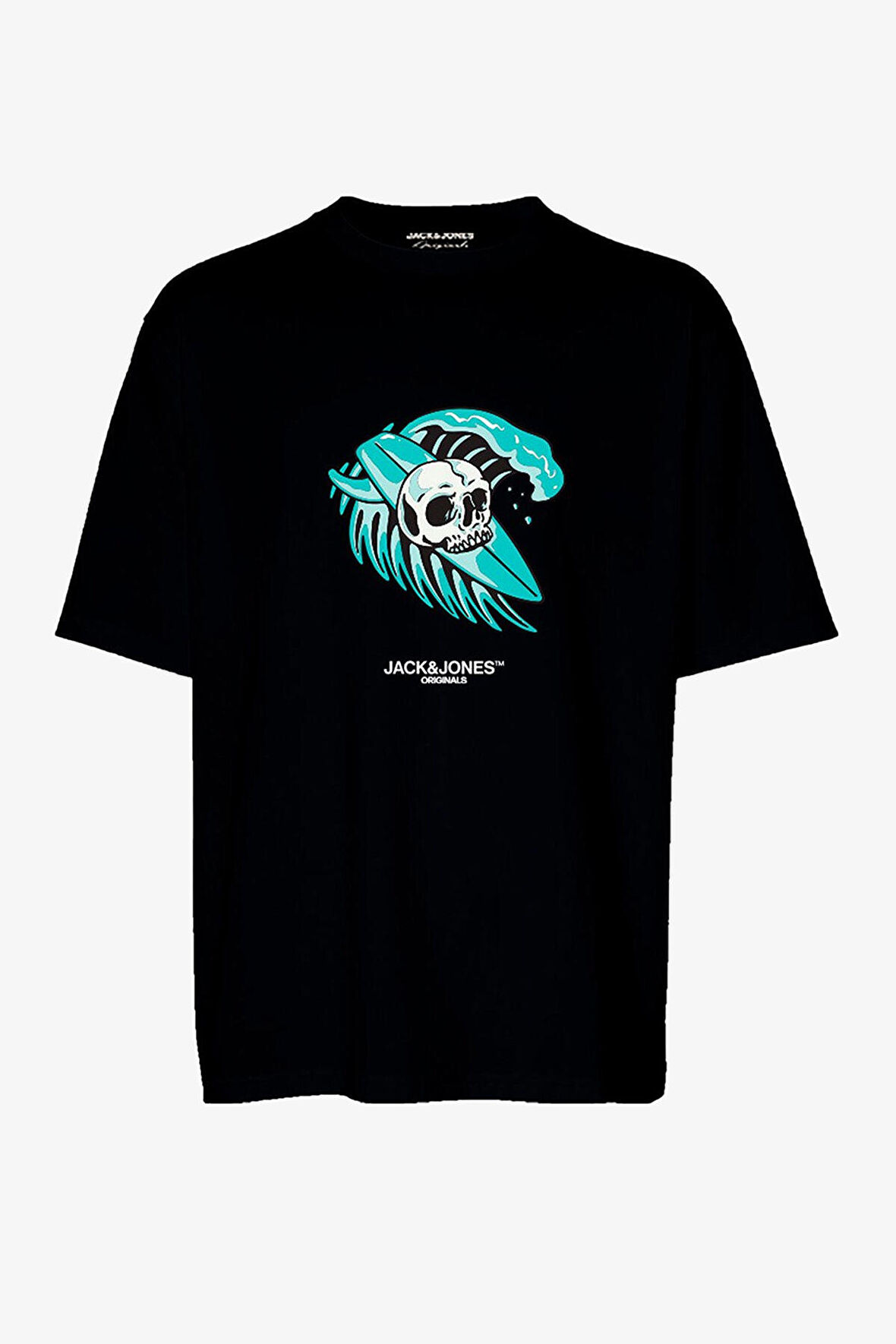Jack & Jones Jortampa Erkek Siyah T-Shirt 12255651-Black