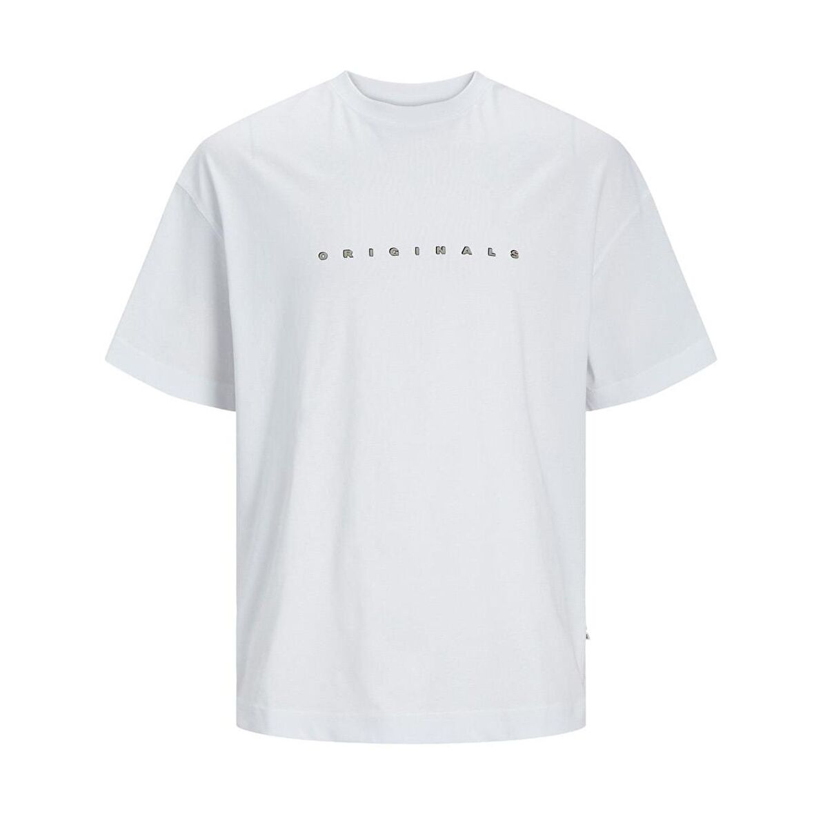 Jack & Jones 12251966 Joreaster Activity Tee Ss Crew Neck Beyaz