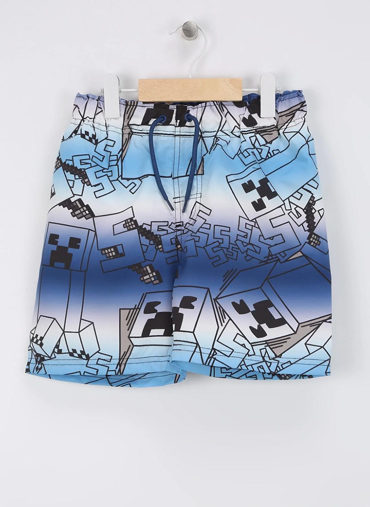 Name İt Mavi Erkek Şort Mayo NKMMUXIN MINECRAFT SWIMSHORTS BFU