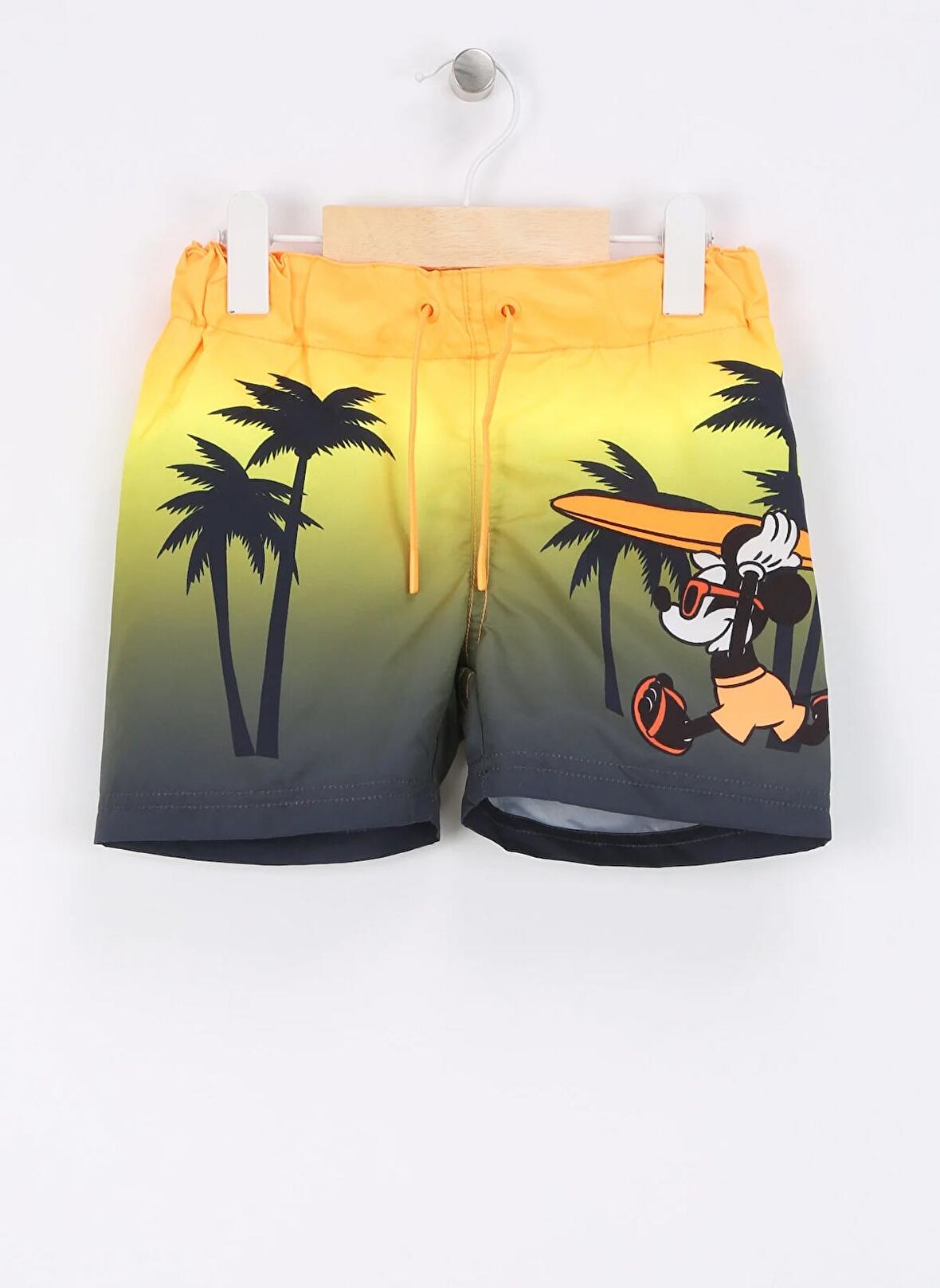 Name İt Turuncu Erkek Şort Mayo NMMMACK MICKEY LONG SWIMSHORTS WDI