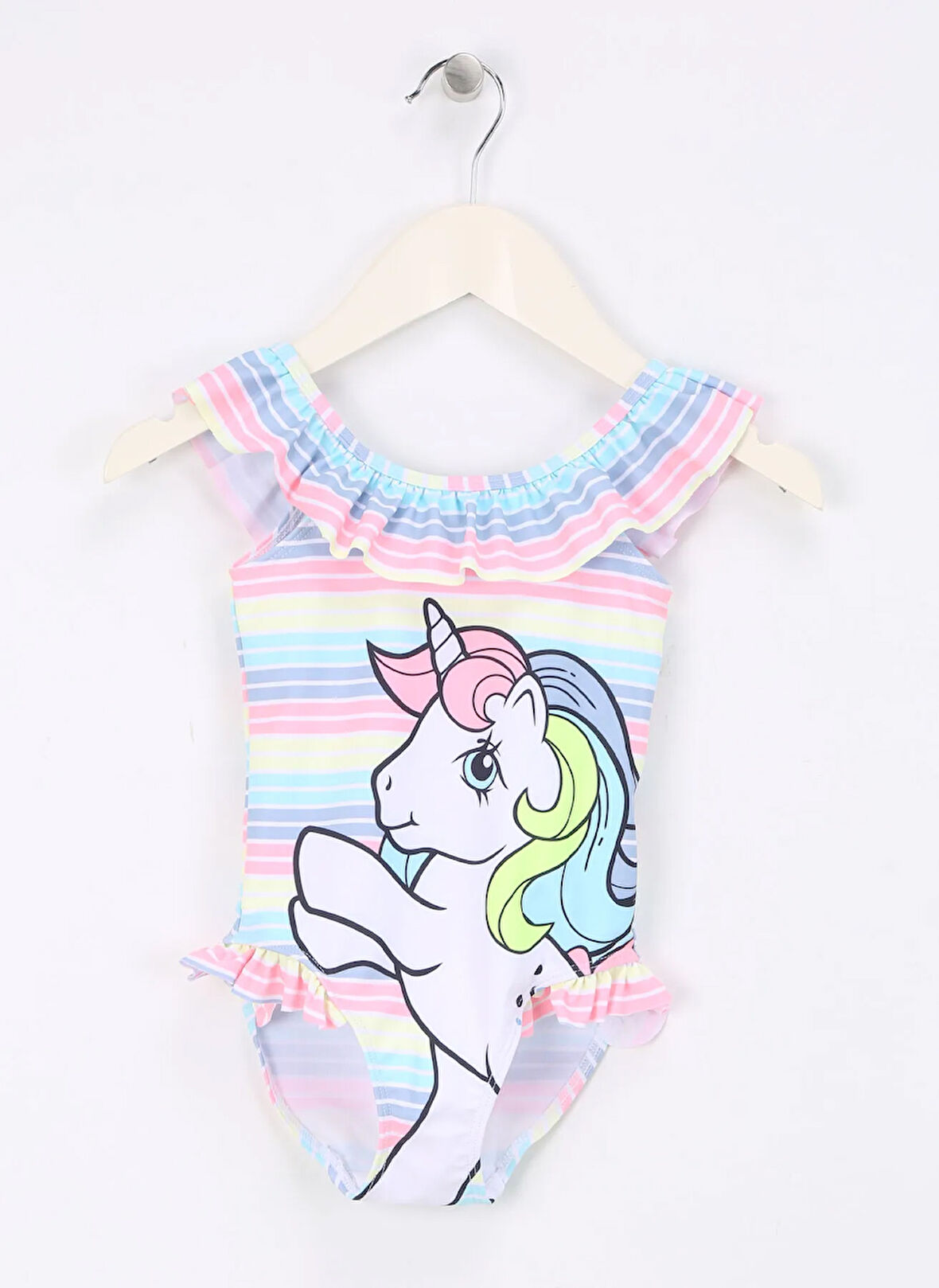 Name İt Mavi Kız Çocuk Mayo NMFMAMA MLP SWIMSUIT CPLG