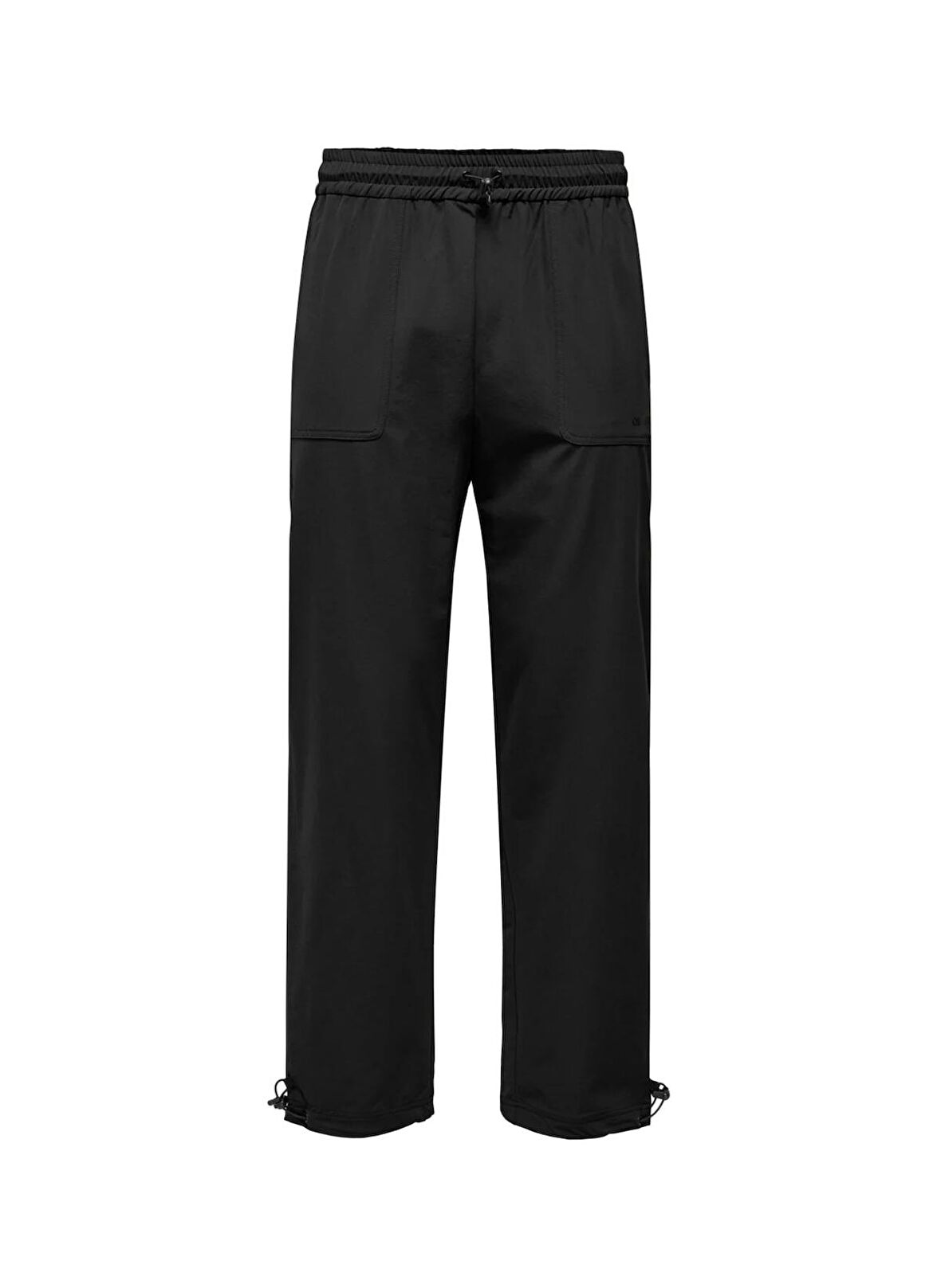 Only & Sons Normal Bel Normal Siyah Erkek Chino Pantolon ONSNOAH TRACKPANTS ATHL