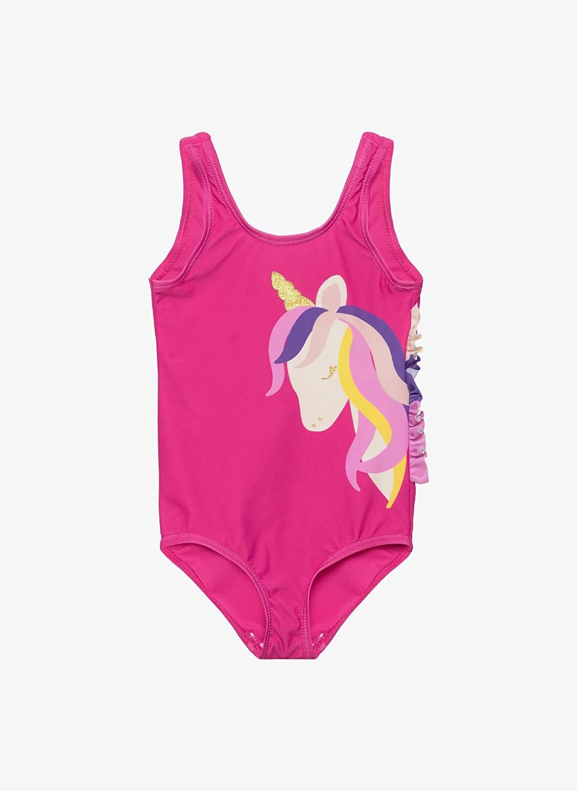 Name İt Pembe Kız Çocuk Mayo NMFZELLA SWIMSUIT