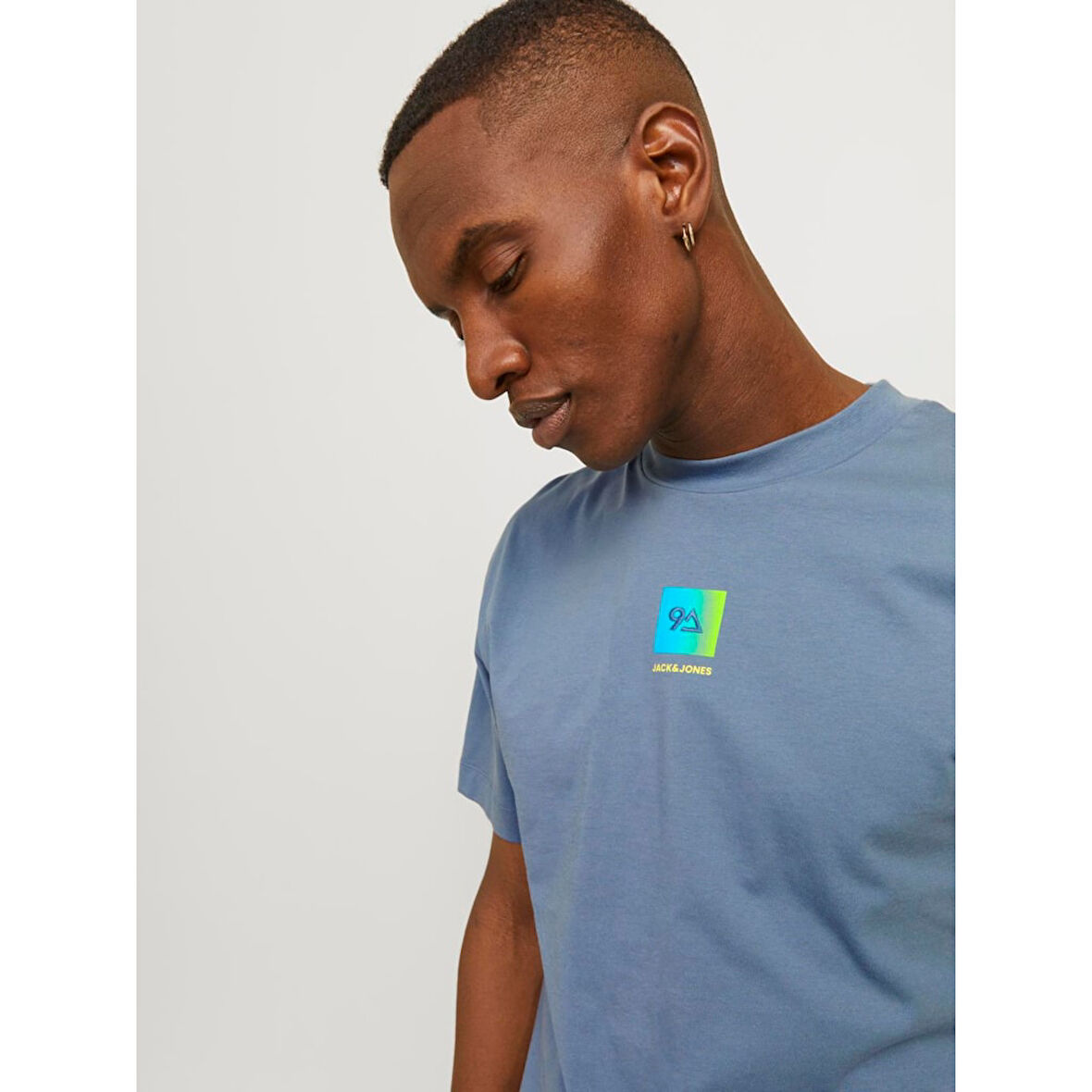 JCOBEECH LOGO SS CREW NECK LN ERKEK T-SHIRT