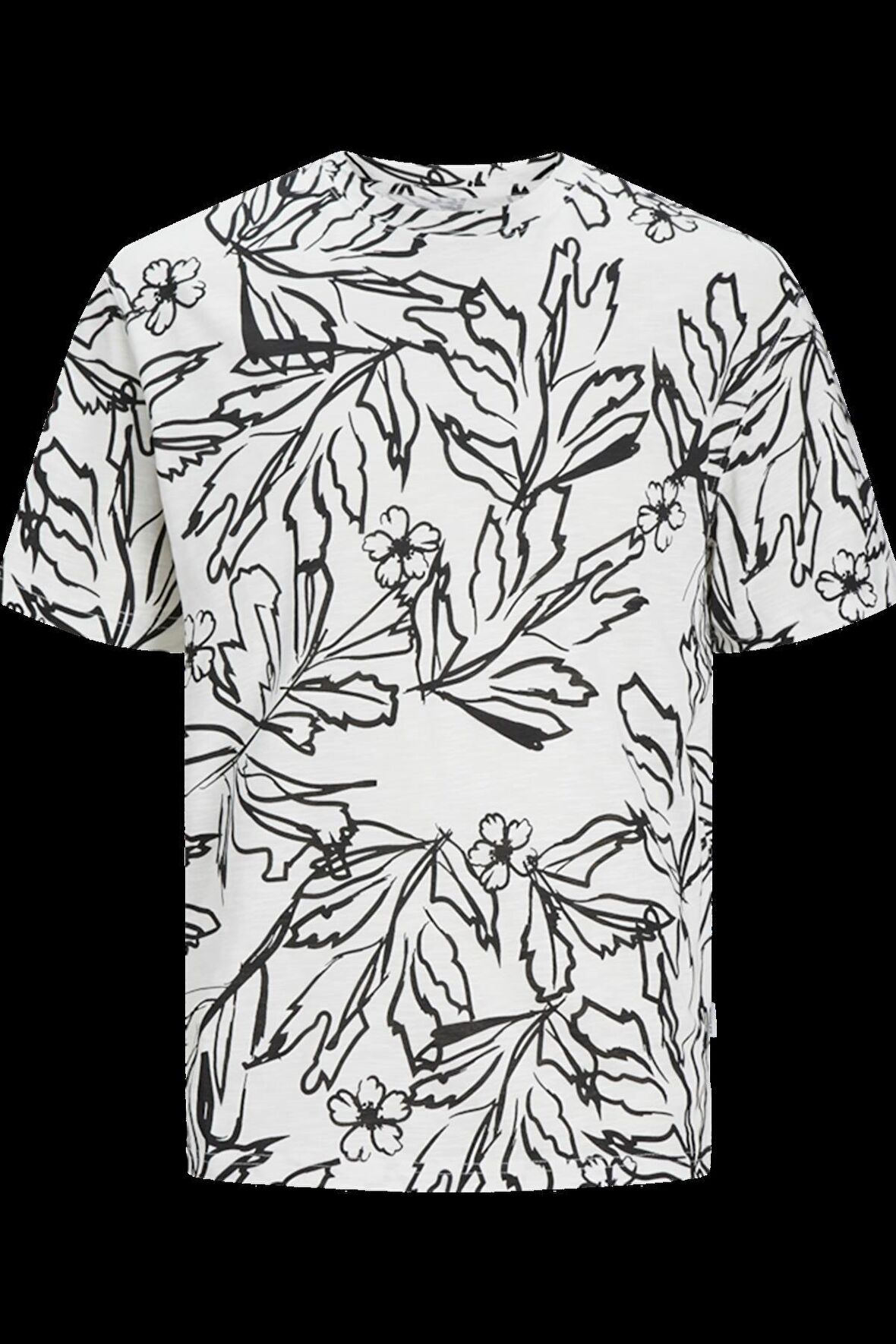 JORLAFAYETTE AOP TEE SS CREW NECK LN 
