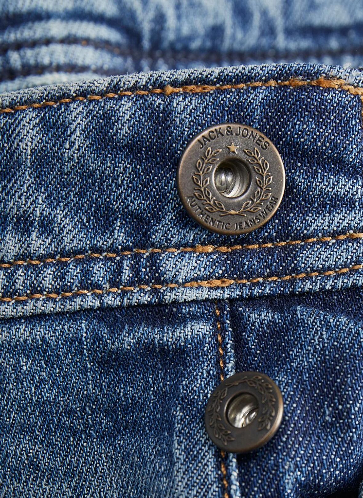 Jack & Jones Düşük Bel Slim Fit Erkek Denim Pantolon JJIGLENN JJCOLE AM 271 NOOS