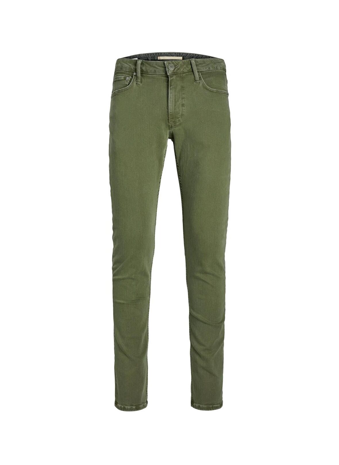 Jack & Jones Düşük Bel Slim Fit Yeşil Erkek Denim Pantolon JJIGLENN JJEVAN CJ 977 SN