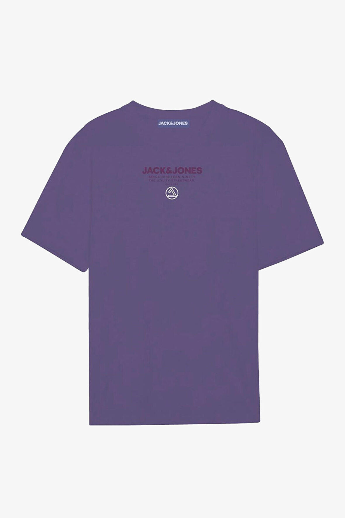 Jack & Jones Jcotypo Erkek Mor T-Shirt 12256163-DeepLavender