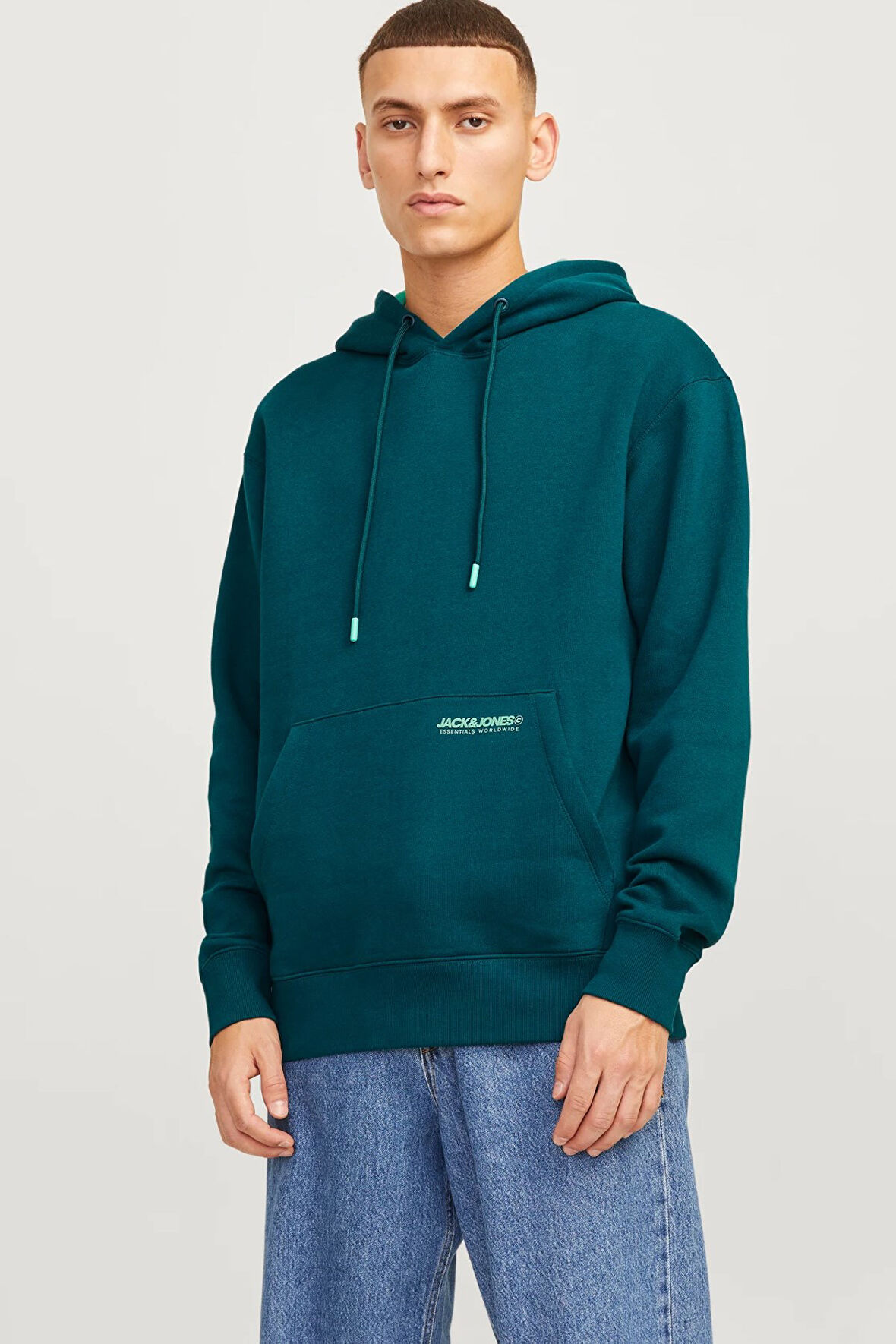 Jack & Jones Legacy Kapüşonlu Erkek Sweat 12256534