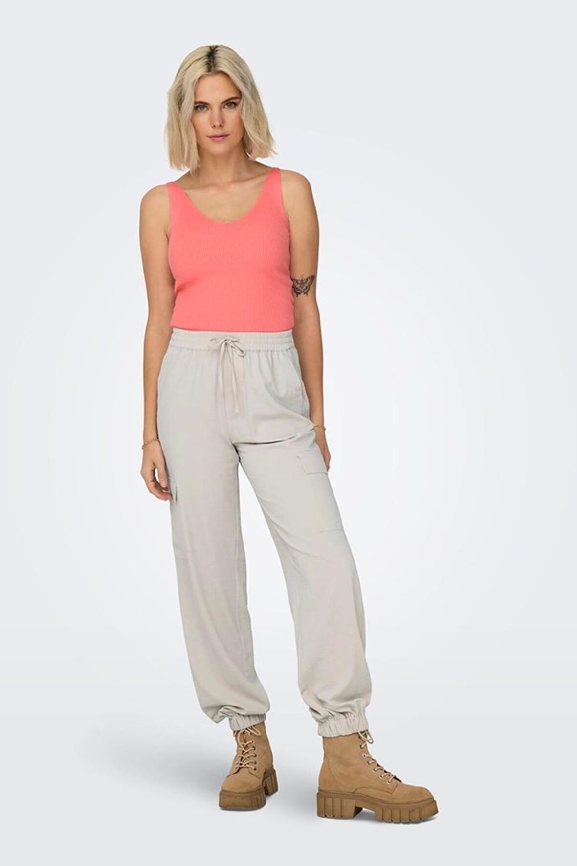 ONLY ONLFRANCI MW CARGO PANT PNT 15318729 TAŞ