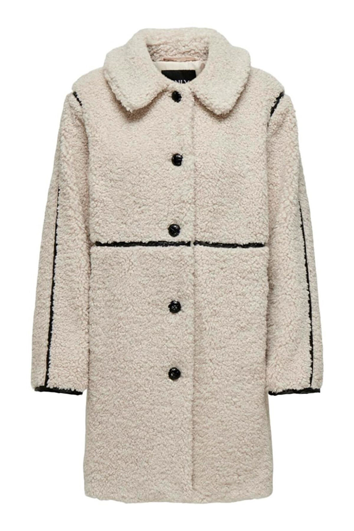 ONLRUBI SHEARLING COAT OTW KREM15325937