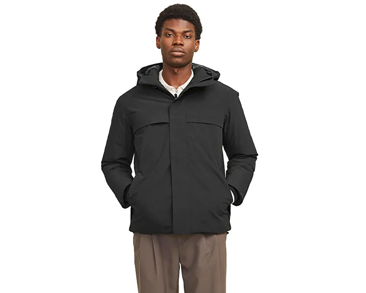 Jack Jones Jprblawave Erkek Outdoor Montu 12259457-BLACK Siyah