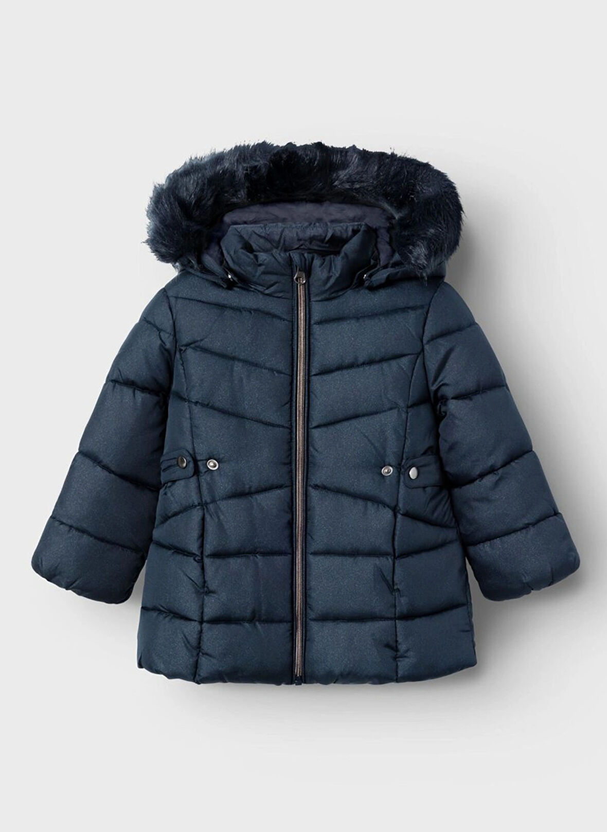 Name İt Lacivert Kız Çocuk Mont 13231151