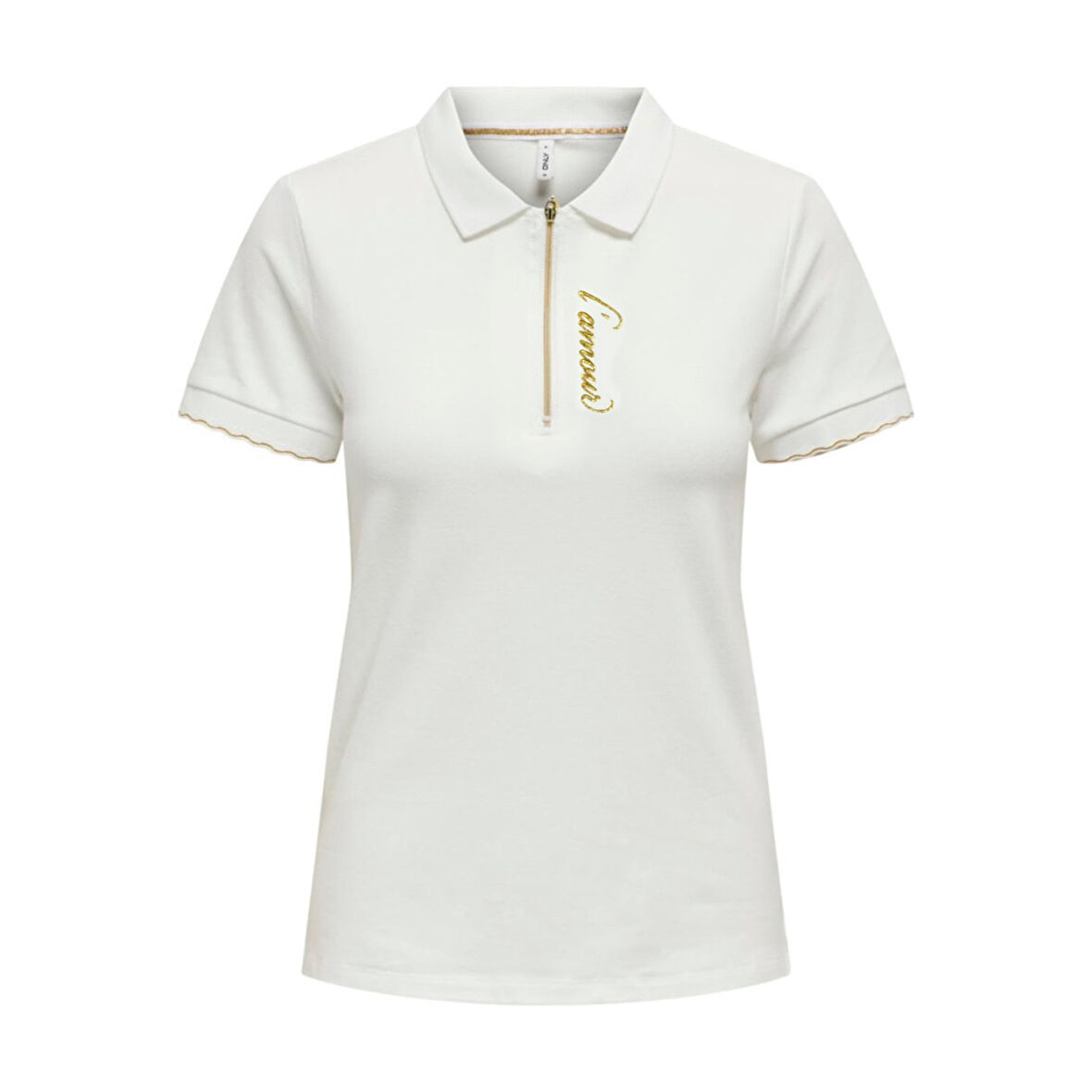 ONLTILDA S/S POLO TOP CS JRS KADIN t-shirt