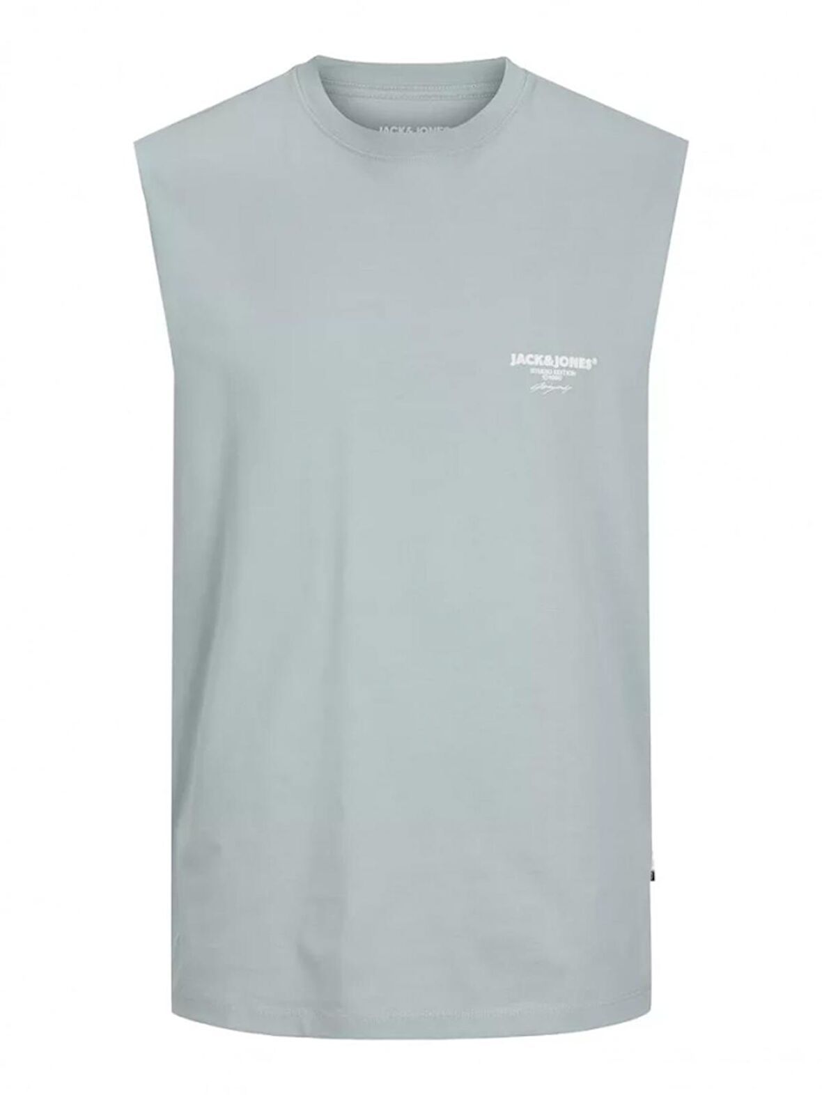 Jack & Jones Erkek Sıfır Kollu Oversize T-shirt - 12256503
