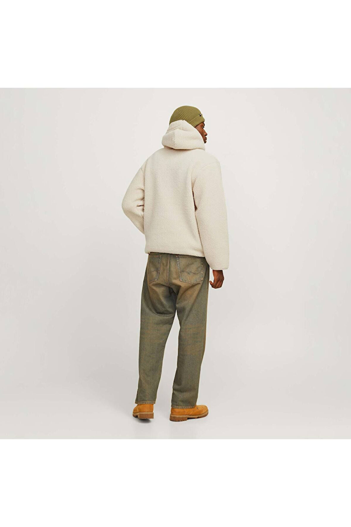 Frederiksberg Erkek Krem Polar Sweatshirt (12263011-O)