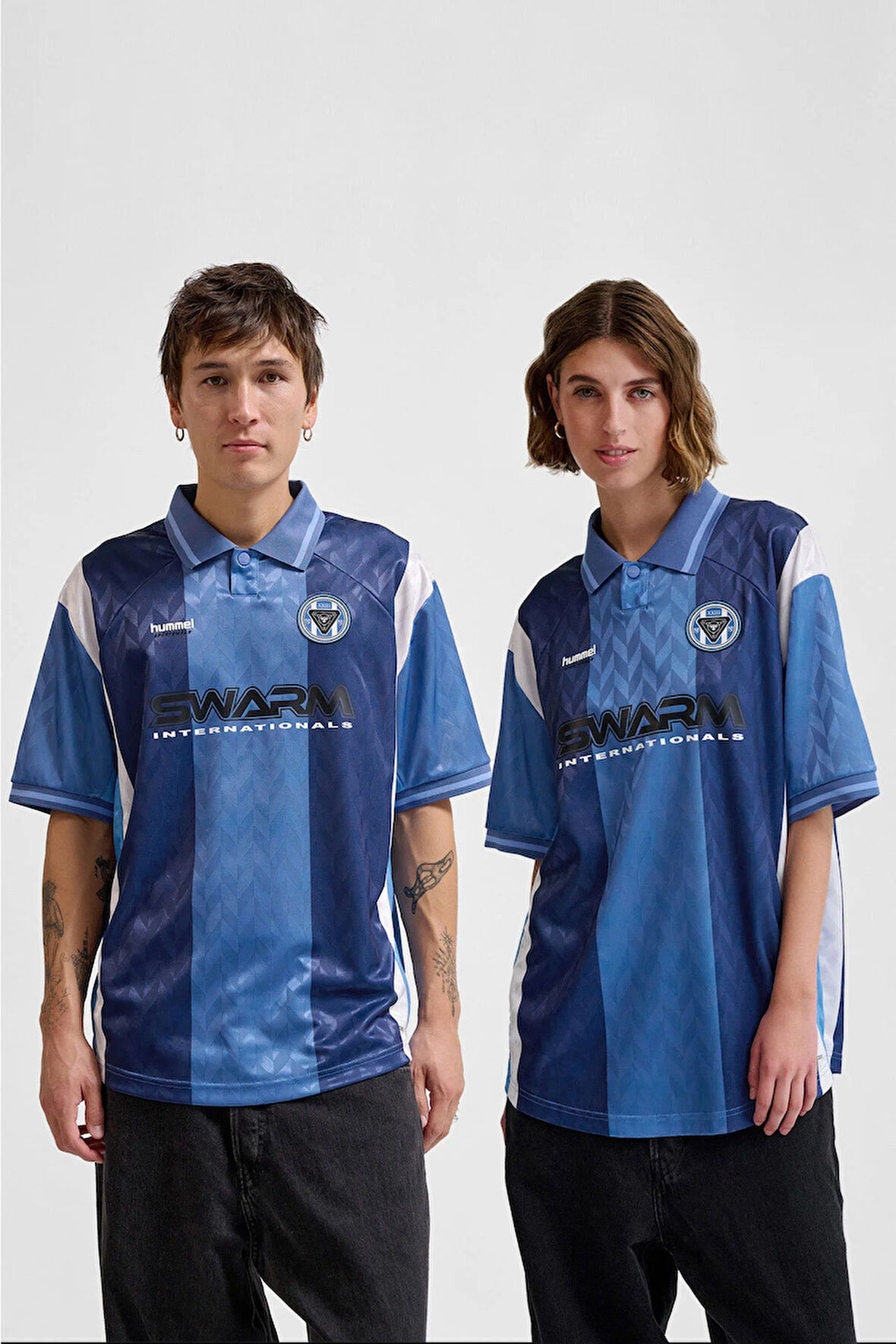 Hummel LOOSE KISA KOLLU FUTBOL FORMASI