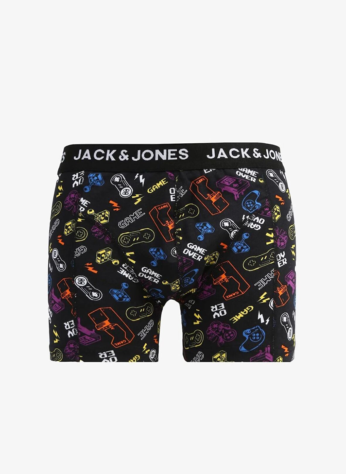 Jack & Jones Siyah Erkek Boxer 12262272_JACGAMING TRUNK TRY