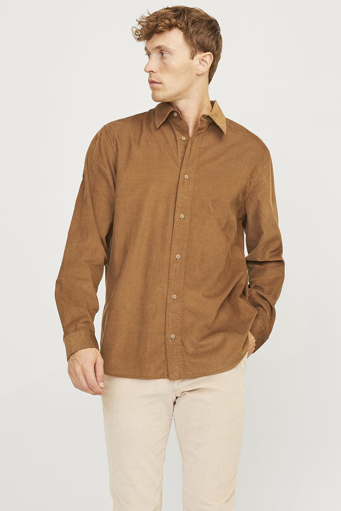 JPRCCREGENT CORDUROY SHIRT L/S TARÇIN 12260725