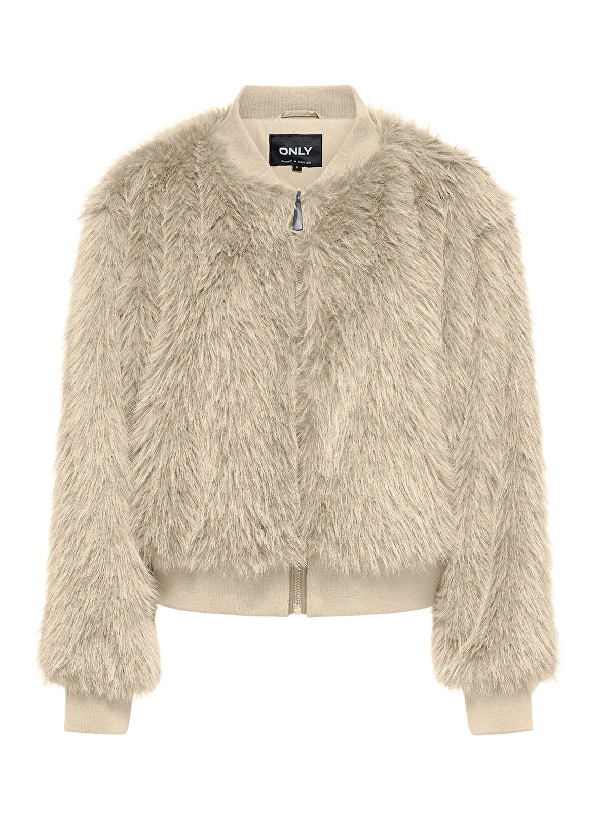 Only Krem Kadın Mont ONLMANNY FAUX FUR BOMBER CC OTW