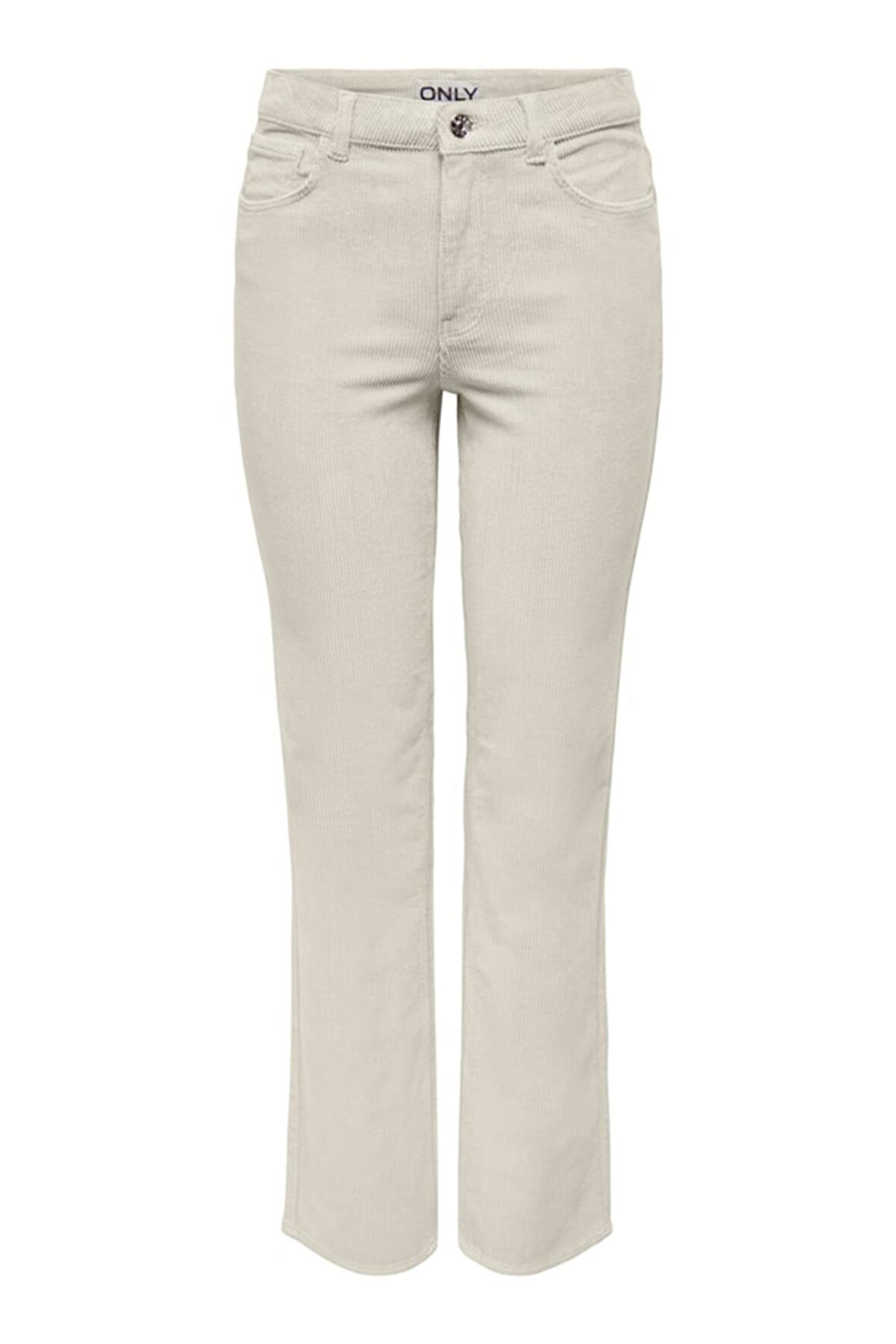 ONLEMILY HW LONG STR CORD PANT CC PNT KREM15278270