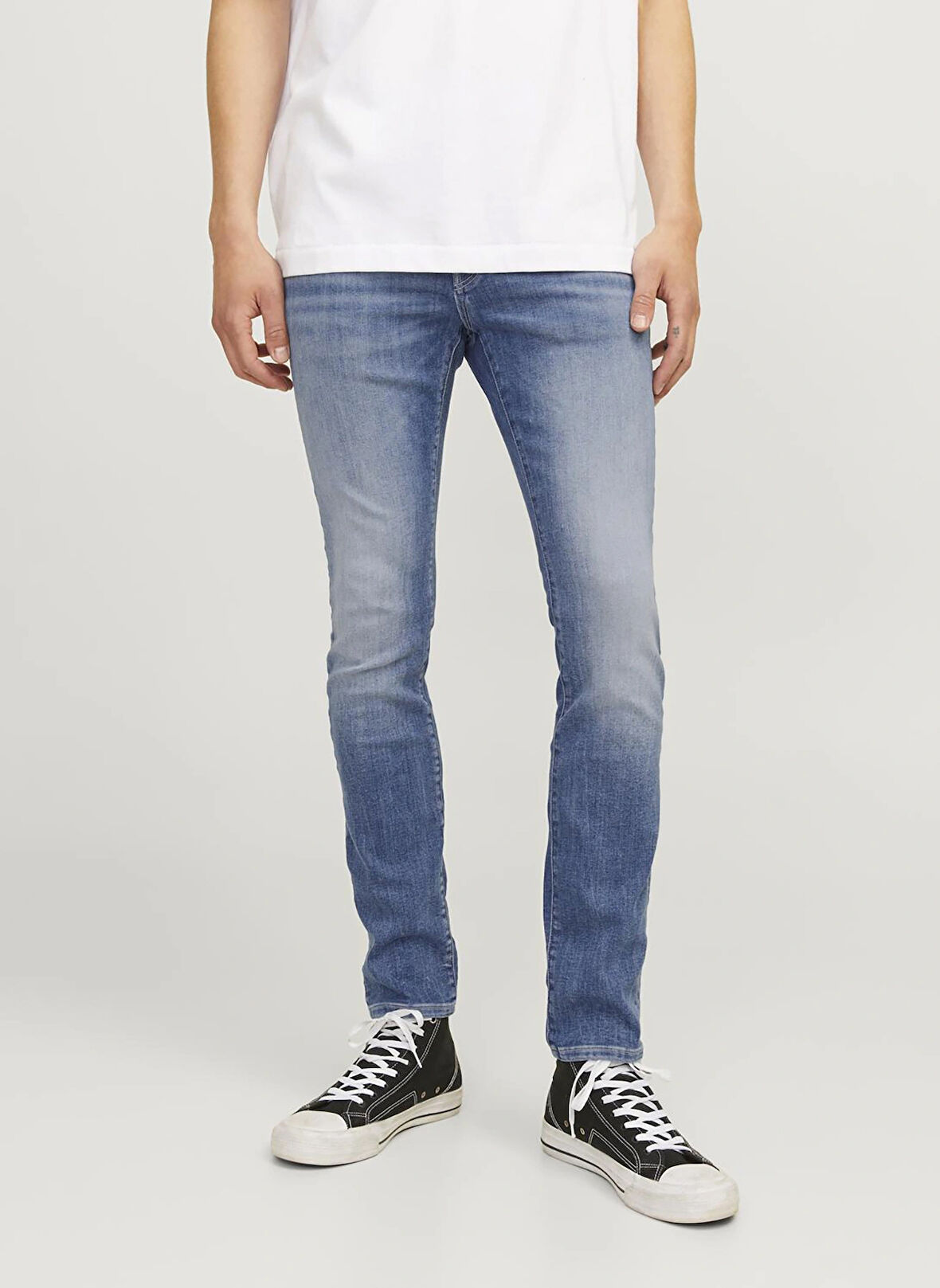 Jack & Jones Erkek Denim Pantolon 12258116_JJIGLENN JJFOX AM 489 50SP
