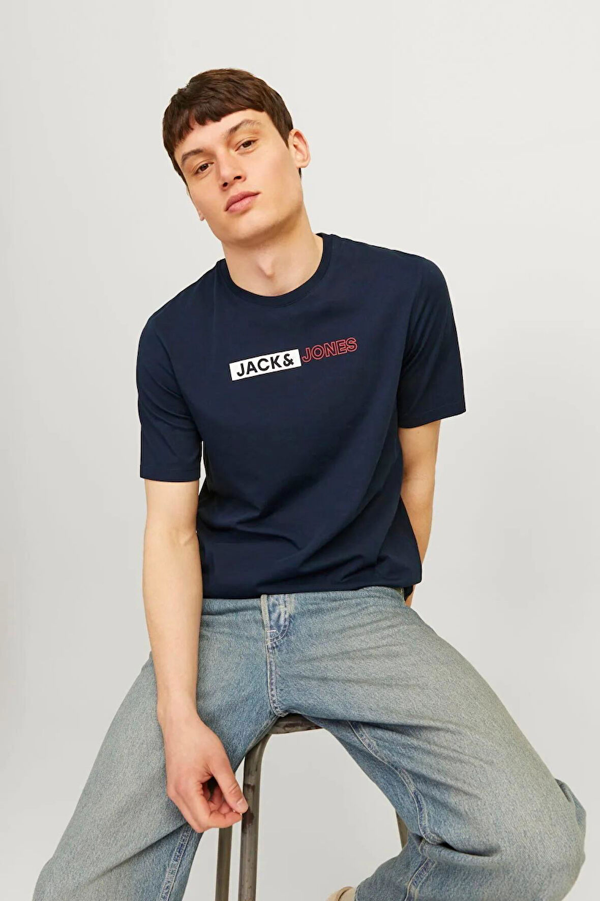 Jack Jones Corp Logo Erkek Tişört 12233999